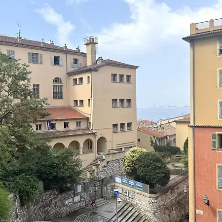 Lägenhet Riviera - Balcon Honore 1 - Old Town - 5 Mn Promenade Des Et - Charme Absolu - 2 Pieces Avec Balcon Ac - Vue Et Nice